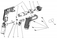 Black & Decker BCRTA01 Type 1 Cordless Drill Spare Parts